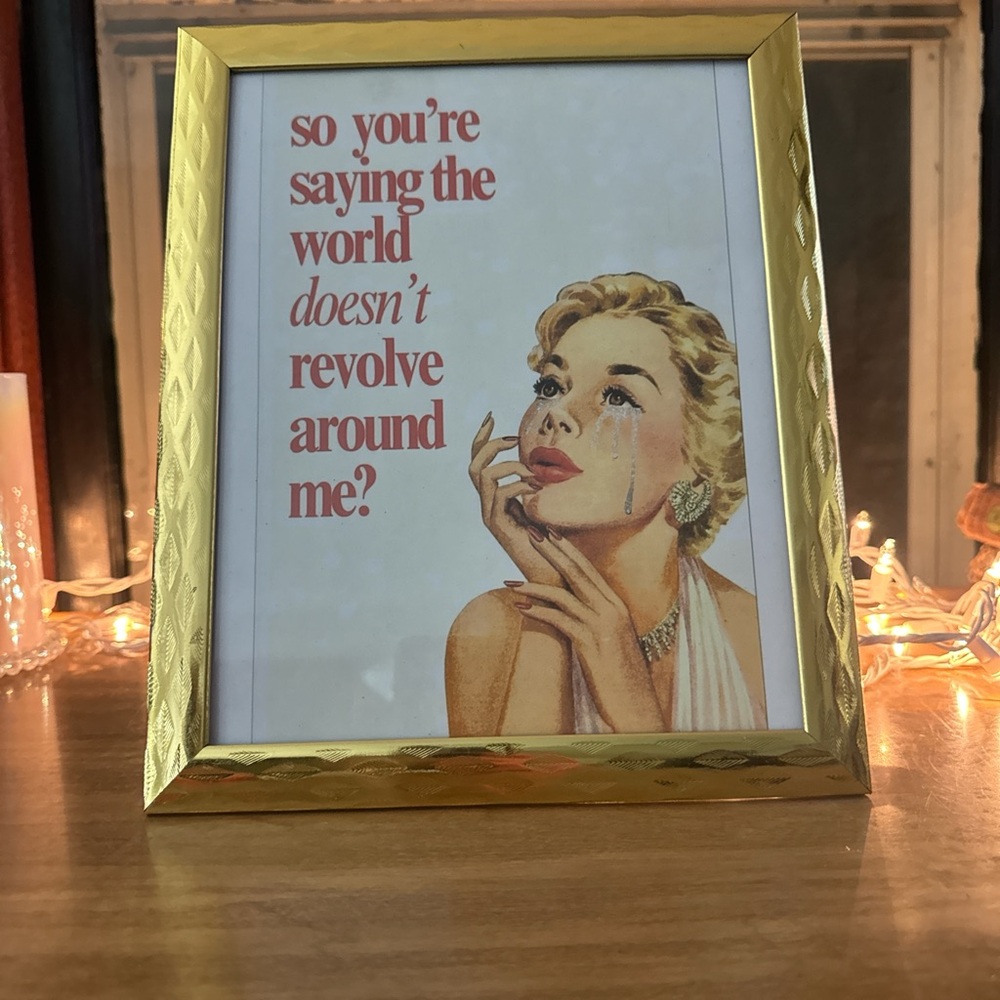 Gold Picture Frame Accents